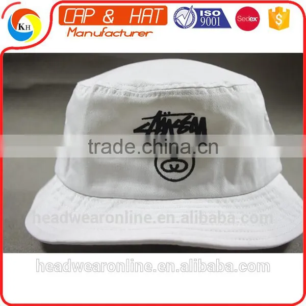 Custom Fashion High Quality Embroidery Bucket Hat of 100%cotton photo-5