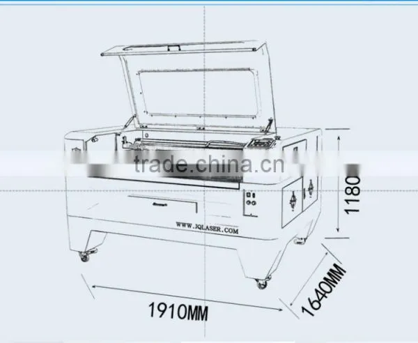 Wood Acrylic Plexiglax Laser Cutting Engraving Machine photo-2