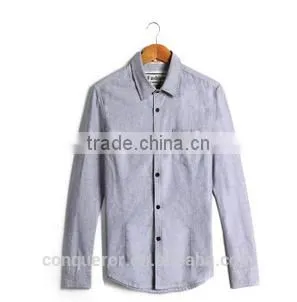 Tailor Made Men's Business Shirt, Bespoke Shirt, Anti Wrinkle Shirt BSRT0024 photo-2