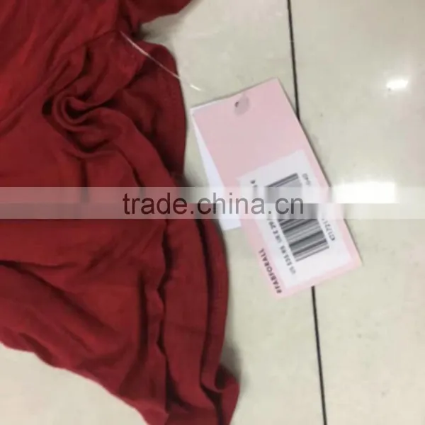 Yiwu Stock Fashion Wine Ladies Tops photo-6