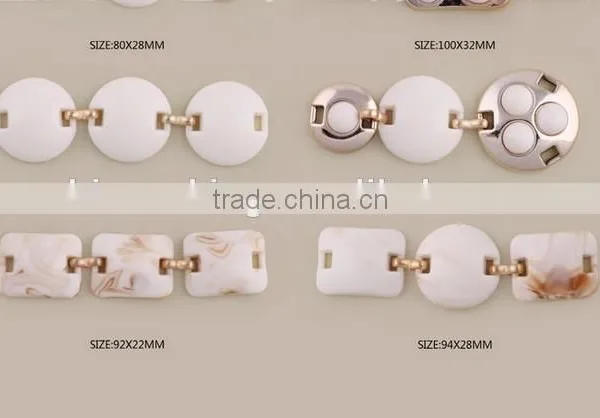 Exposy Color Enamel Flower Patten Shoes Clips Shoes Accessories photo-2
