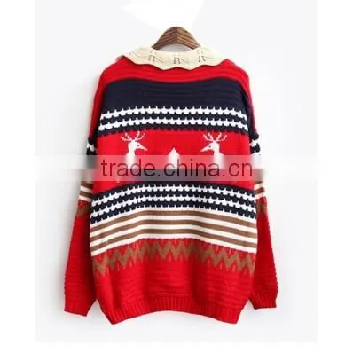 Knitted Christmas Sweaters Uglysweaters Design for Women 2016 photo-2