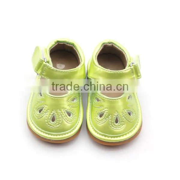 Kids Sound Shoes Leather Wholesale Boys Toddler Sandals photo-4