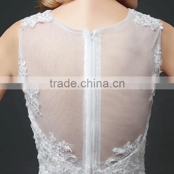 Newest Design Chinese Fishtail Mermaid Wedding Dress Fishtail Evening Dress photo-5