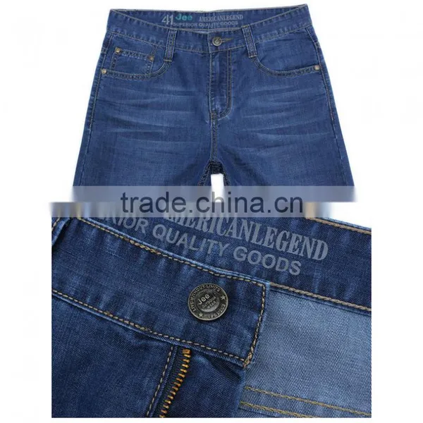 2016 Hot Style Men Short Denim Jjeans Blue Shorts Half Pants photo-5