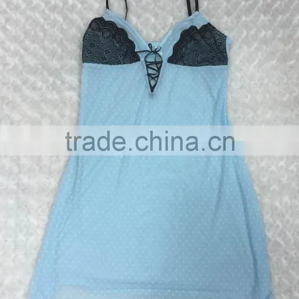 2016 New range of high quality sexy sleeper wear with G-string