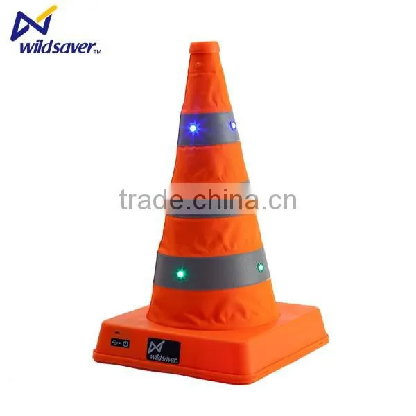 Road Safety Traffic Parking Cones With Flashing LED Lights photo-3