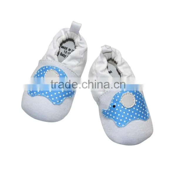 Casual Style Elephant Embroidered Baby Footwear photo-2