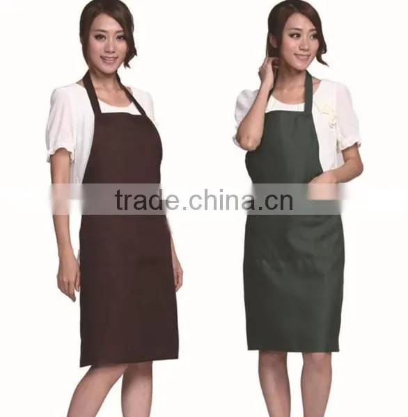 Colorful Fashion Custom Cheap Price Kitchen Linen Apron With Embroidery Logo photo-3