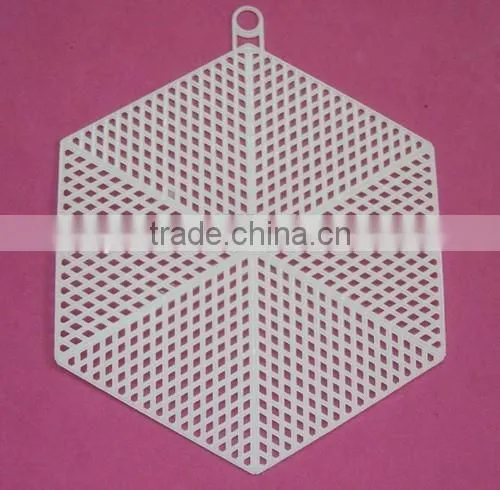 DIY Material Cross Stitch Plastic Canvas Sheets and Shapes /hearts,star,round,Hexagon photo-5