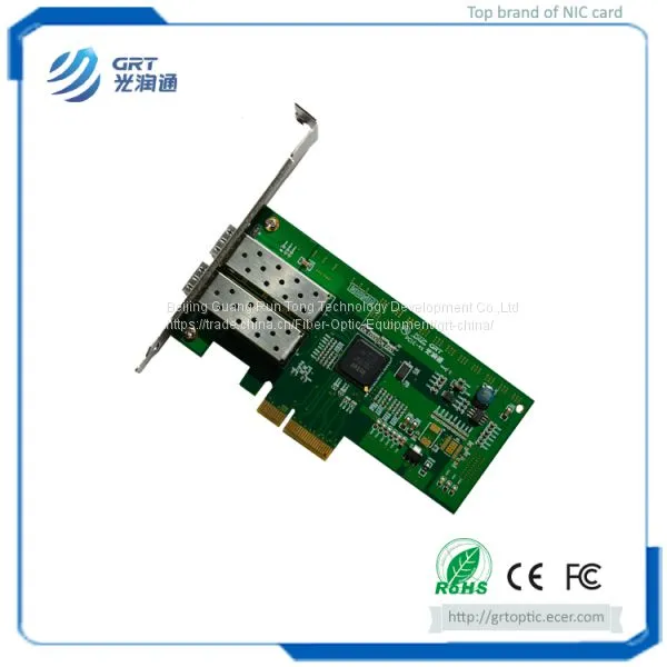 F902E Gigabit 2- Port Fiber Optic PCIe Network Adapter Card With Intel I350 Controller photo-2