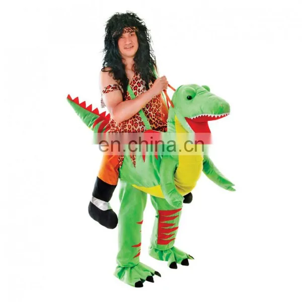 Funny Adult Piggyback Ride On Pick Me Up Costume Dinosaur Costume photo-2