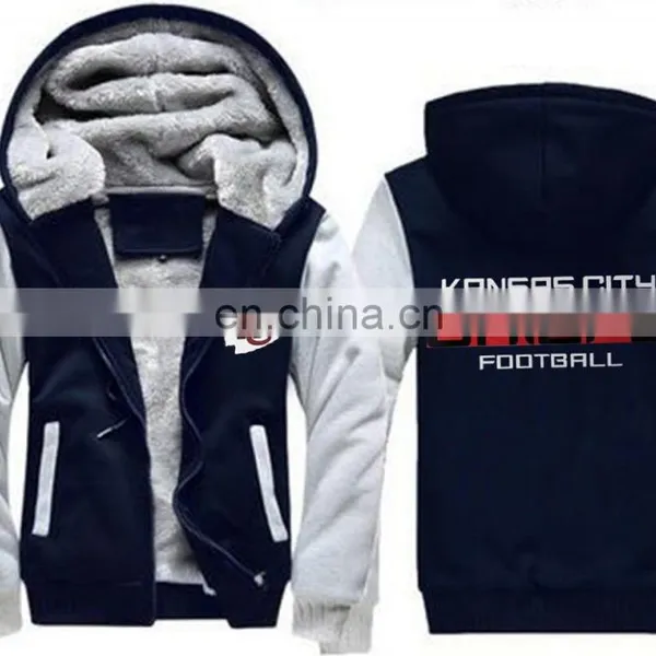 Hot Sale! American Football Jersey Zipper Hoodie Sports Jacket photo-5