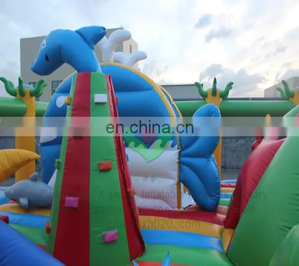 Factory Price Brand New High Quality Inflatable Ocean Theme Trampoline photo-6