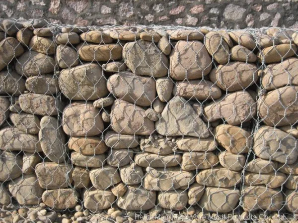 Galfan 5 Aluminum Galvanized Gabion Mesh /60*80 2.2mm Tie Wire Gabion Cages/high Quality Gabion Retaining Wall photo-5