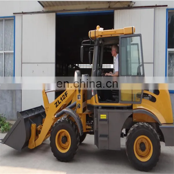 4x4 Chinese Cheap Mini Articulated Wheel Loader Front End Loader ZL12 Wheel Loader photo-3