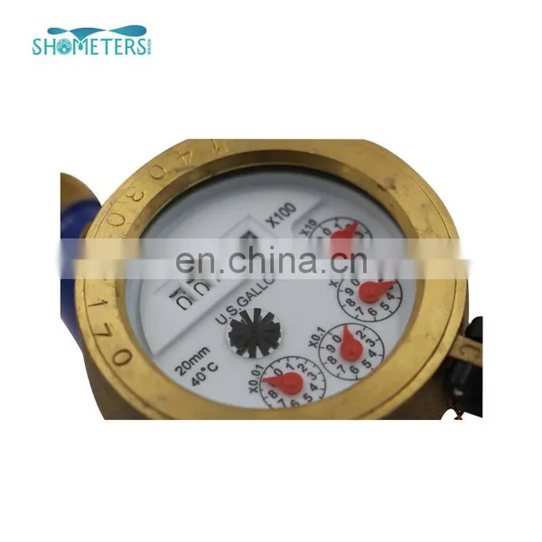 DN15~DN50 Multi Jet Domestic Dry Dial Reed Switch Water Meter photo-7