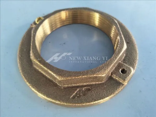 CNC Well Processed Bronze Flanged Nuts Marine Hardware photo-5