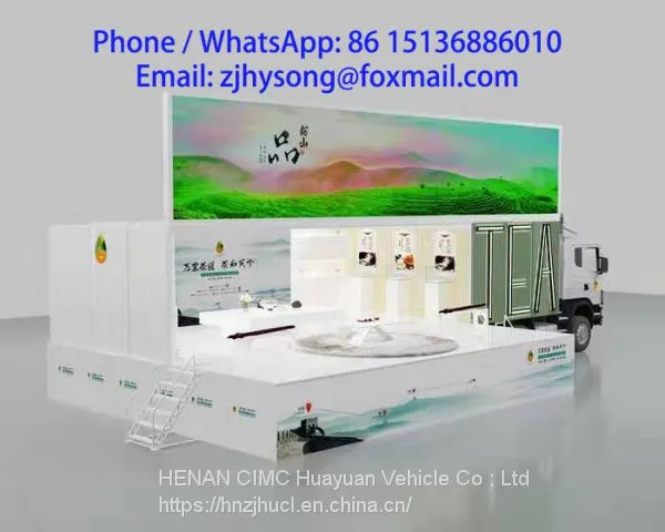 13 m Mobile LED Advertising Stage Truck photo-3