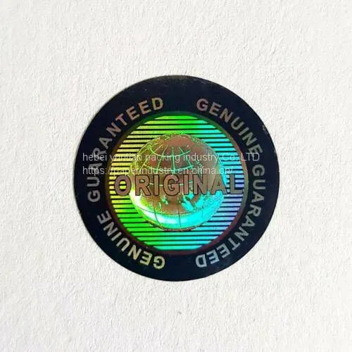 Printing Custom Hologram Sticker Holographic Security Label