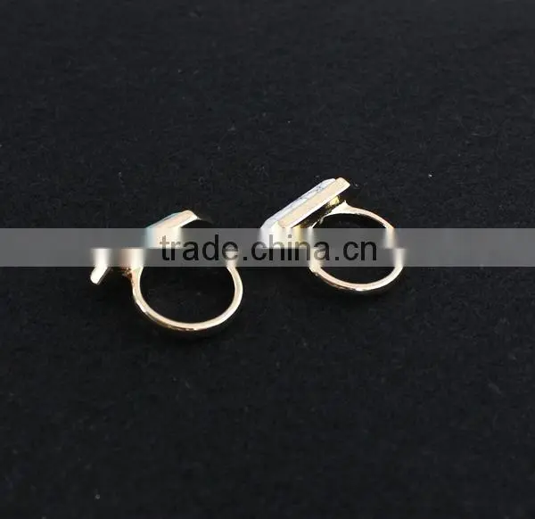 Latest Gold Ring Design Natural Stone Turquoise Ring for for Wholesale photo-2