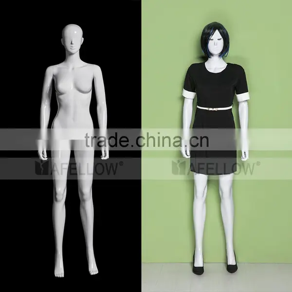 Female Egg Head Mannequin, Plastic Woman Mannequin,Abstract Manikin, Cheaper Model YKF01 photo-2