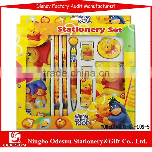 Disney Factory Audit Manufacturer's Notebook Stationery Set 149058