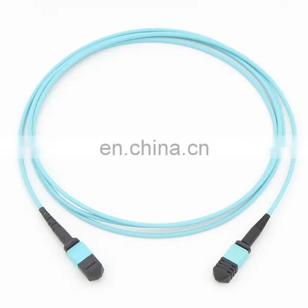 10G 40G OM3 Multi-Mode 8/12-fiber MTP MPO Fiber Optic Cable With Senko Connector photo-4