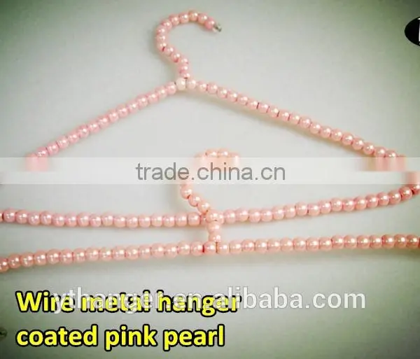 PH-YT-051 Beautiful Wire Hanger Coated Pearl for Display photo-4
