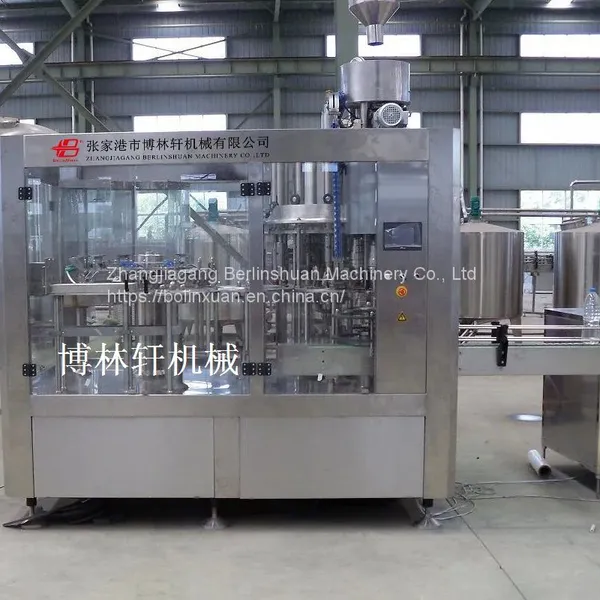 6000BPH Bottle Juice/tea Drink Hot Filling Machine Bottling Machine CGFR18186
