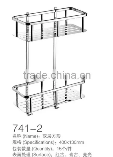 WESDA Chaoan Made in China China Manufacture Adhesive Bathroom Shelf(725) photo-5