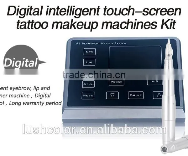 New Arrival Electric Digital Permanent Makeup Touch-screen Tattoo Machine Kit photo-2