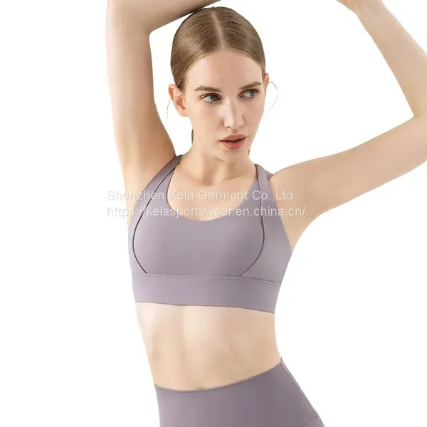 Hot Sale Workout Running Sport Wear Two Piece Set Women Seamless Yoga Leggings High Waisted No Front Seam Yoga Bra photo-2