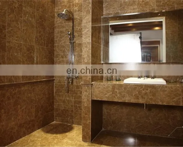 Spanish Marble Slabs Dark Emperador Marble photo-3
