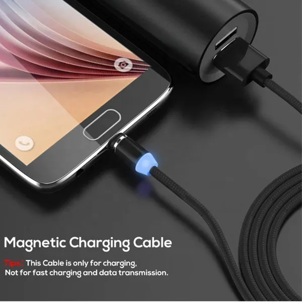 Free Sample 3 in 1 Round Magnetic Phone Cable for Micro/IOS/Type C Cell Phone Fast Charging Magnetic Usb Cable With Cheap Price photo-5
