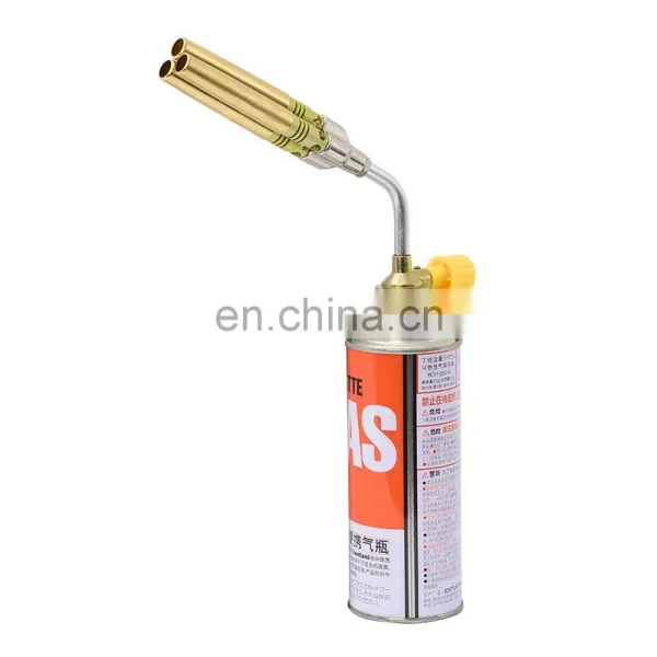 Pistola de llama de tres tubos, soplete de gas, soplete de soldadura fuerte photo-2