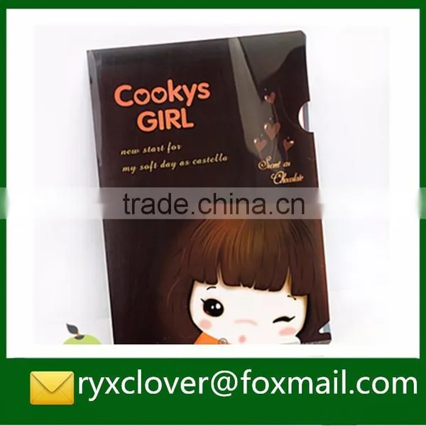 Factory Customized Eco Plastic L Shape A4 File Folder photo-4