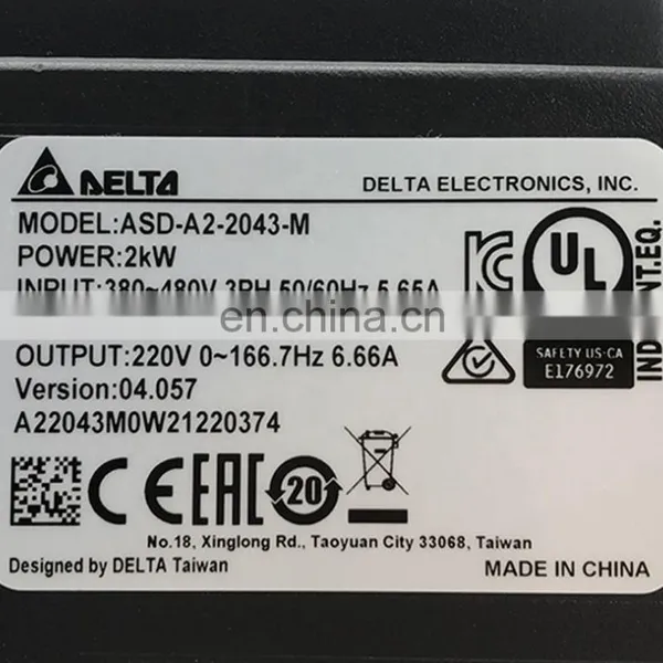 Bulk Price for ASD-A2-2043-M Servo Drive Control photo-3