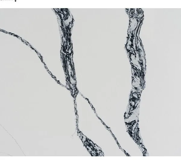 Code：6216，Calacatta Artificial Stone Quartz Slab Kitchen Countertops photo-2