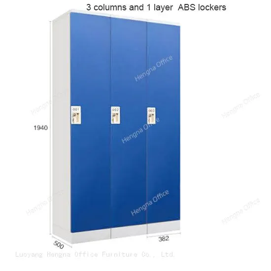 ​Non-toxic ABS Plastic Locker – Lightweight and Rust-Free Storage Cabinet-ideal for School &Gym photo-3