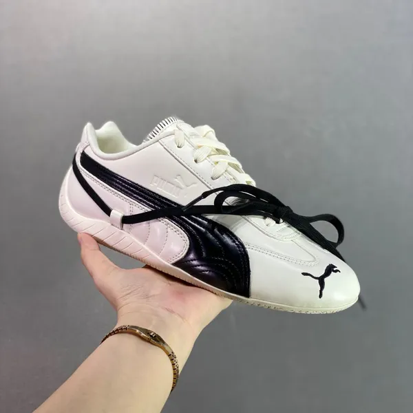 Rose x Puma Speedcat OG Puma Double Laces Non-slip Wear-resistant Lifestyle Sports Shoes for Women photo-5