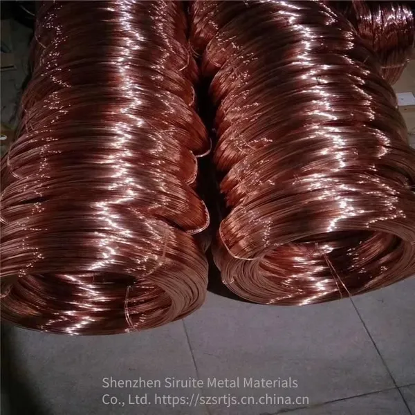 C5191 Bronze Wire for Hardware Springs, High Hardness, Phosphor Bronze Coil Wire for Springs, Braided/textile Phosphor Copper Wire photo-3