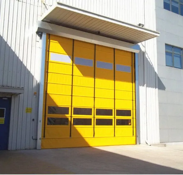 Industrial Automatic High-Speed Roll Up Door System photo-3