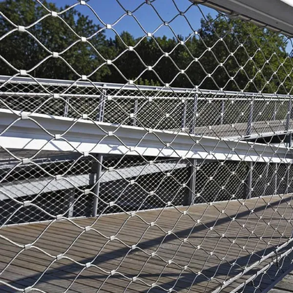 304, 316, 316L Stainless Steel Wire Rope Mesh, Suitable for Zoo Birds/parrots/tigers photo-4