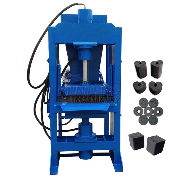 Split Type Coconut Shell Charcoal Powder Hydraulic Press Forming Machine EPC