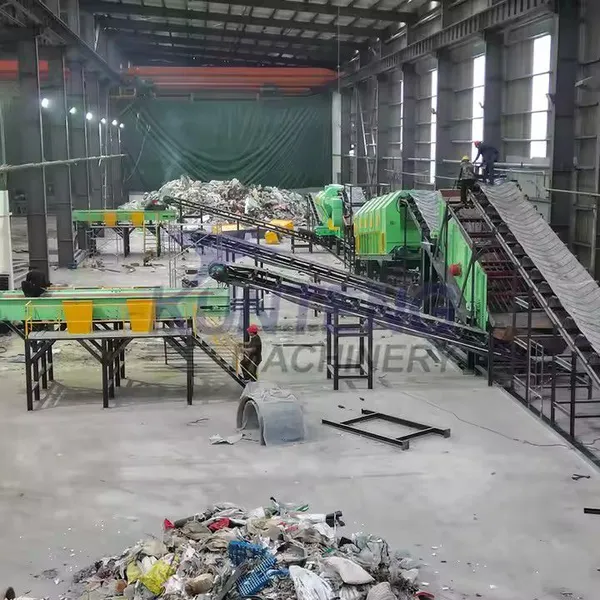 Recycling von Baustoffabfällen Baustoffabfall-Sortiermaschine Baustoffabfall-Recyclingausrüstung EPC