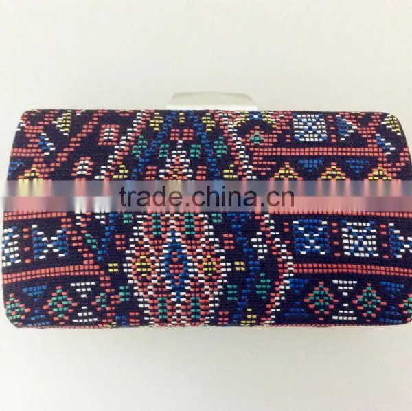 Evening Bag of Fabrics,vintage Style Clutch,ladies Handbags photo-2