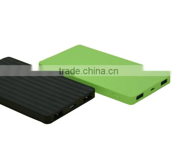Portable 5v Lipo Battery Power Bank Hot New Products for 2015 Most Popular 4000mah Super Slim Mobile Power Bank photo-3