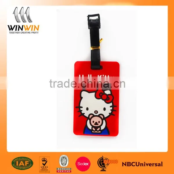New Product Sell on China Custom Made Pvc Luggage Tag photo-5