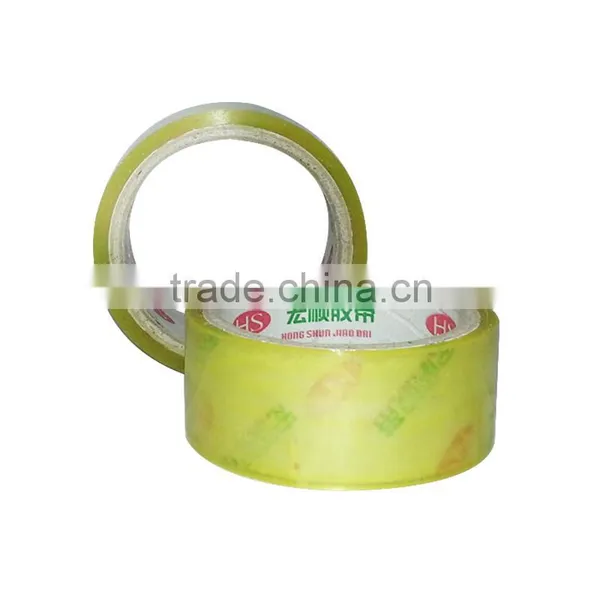 BOPP Carton Sealing Tape ,Packing Adhesive Tape, Yellow Transparent Tape,Customized Tape photo-2